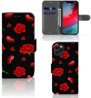 B2Ctelecom Book Case iPhone 11 Pro Leuk Hoesje Valentine Design