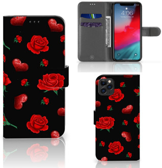 B2Ctelecom Book Case iPhone 11 Pro Max Leuk Hoesje Valentine Design