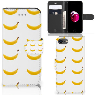 B2Ctelecom Book Case iPhone 7 | 8 Hoesje Banana