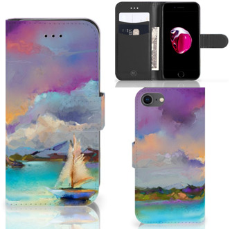 B2Ctelecom Book Case iPhone 7 | 8 Hoesje Boat