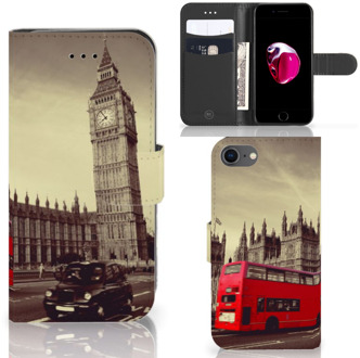 B2Ctelecom Book Case iPhone 7 | 8 Hoesje Design Londen