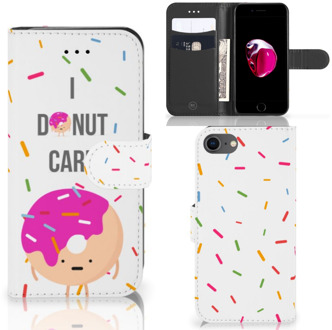 B2Ctelecom Book Case iPhone 7 | 8 Hoesje Donut