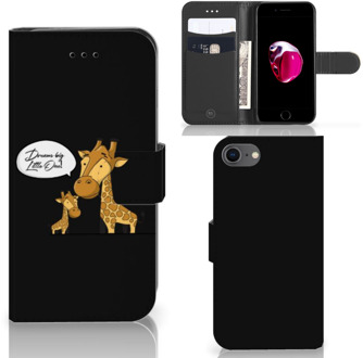 B2Ctelecom Book Case iPhone 7 | 8 Hoesje Giraffe