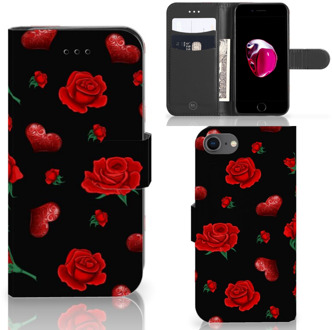 B2Ctelecom Book Case iPhone 7 | 8 Leuk Hoesje Valentine Design