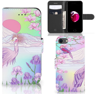 B2Ctelecom Book Case iPhone SE (2020) | 7 | 8 Hoesje Bird