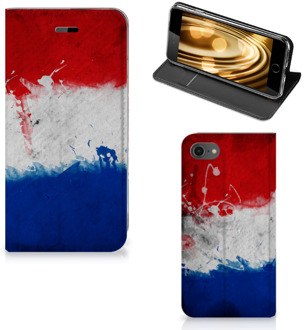 B2Ctelecom Book case iPhone SE 2020 | 7 | 8 Nederlandse Vlag