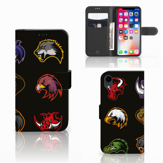 B2Ctelecom Book Case iPhoneXR Cartoon