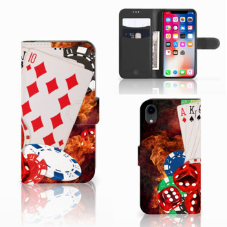 B2Ctelecom Book Case iPhoneXR Casino