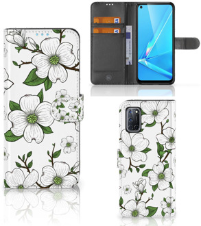 B2Ctelecom Book Case OPPO A72 | OPPO A52 Hoesje Dogwood Flowers