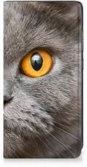 B2Ctelecom Book Case Samsung Galaxy A52 Telefoon Hoesje Britse Korthaar