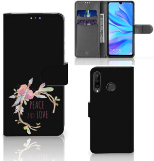 B2Ctelecom Book Cover Huawei P30 Lite Boho Text