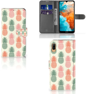 B2Ctelecom Book Cover Huawei Y6 (2019) Ananas