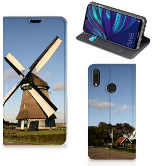 B2Ctelecom Book Cover Huawei Y7 hoesje Y7 Pro (2019) Molen