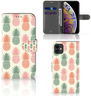 B2Ctelecom Book Cover iPhone 11 Ananas