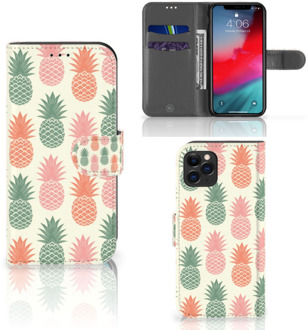 B2Ctelecom Book Cover iPhone 11 Pro Ananas