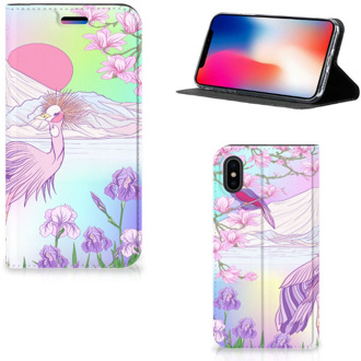 B2Ctelecom Book cover iPhone Xs | X Bird