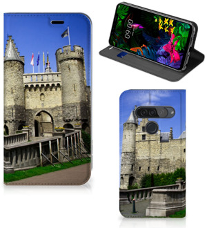 B2Ctelecom Book Cover LG G8s Thinq Kasteel