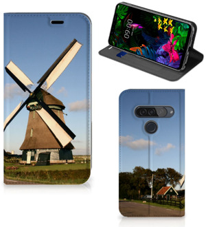 B2Ctelecom Book Cover LG G8s Thinq Molen