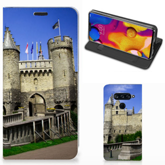 B2Ctelecom Book Cover LG V40 Thinq Kasteel