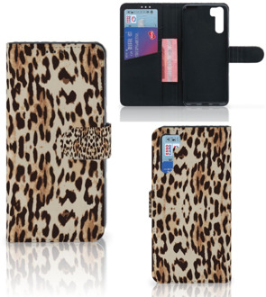 B2Ctelecom Book Cover OPPO A91 | Reno3 Smartphone Hoesje Leopard