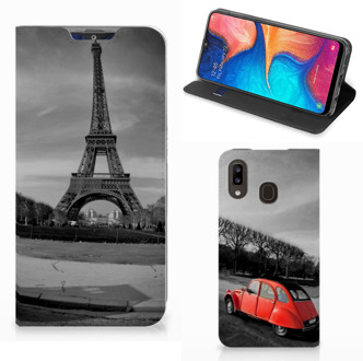 B2Ctelecom Book Cover Samsung Galaxy A30  Eiffeltoren Parijs