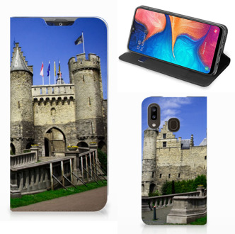 B2Ctelecom Book Cover Samsung Galaxy A30 Kasteel