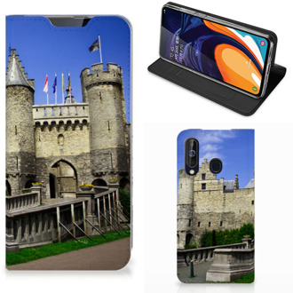 B2Ctelecom Book Cover Samsung Galaxy A60 Kasteel