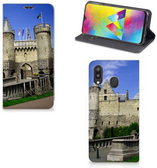 B2Ctelecom Book Cover Samsung Galaxy M20 Kasteel