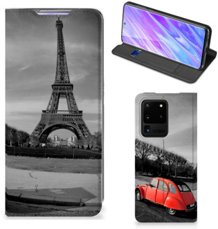 B2Ctelecom Book Cover Samsung Galaxy S20 Ultra  Eiffeltoren Parijs