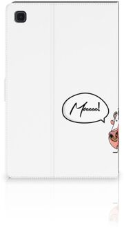 B2Ctelecom Book Cover Samsung Galaxy Tab A7 (2020) Cover met Standaard Cow Gepersonaliseerd Cadeau