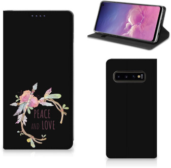 B2Ctelecom Book Cover Samsung S10 Boho Text