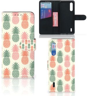 B2Ctelecom Book Cover Xiaomi Mi 9 Lite Ananas