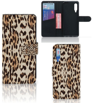 B2Ctelecom Book Cover Xiaomi Mi 9 Smartphone Hoesje Leopard