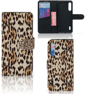 B2Ctelecom Book Cover Xiaomi Mi A3 Smartphone Hoesje Leopard