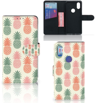 B2Ctelecom Book Cover Xiaomi Mi Mix 2s Ananas