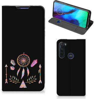 B2Ctelecom Book Style Case Motorola Moto G Pro Smartphone Hoesje Boho Dreamcatcher