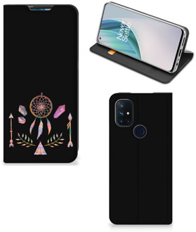 B2Ctelecom Book Style Case OnePlus Nord N10 5G Smartphone Hoesje Boho Dreamcatcher