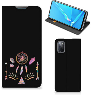 B2Ctelecom Book Style Case OPPO A52 | A72 Smartphone Hoesje Boho Dreamcatcher