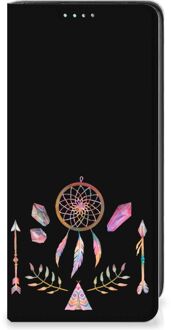 B2Ctelecom Book Style Case Samsung Galaxy A41 Smartphone Hoesje Boho Dreamcatcher