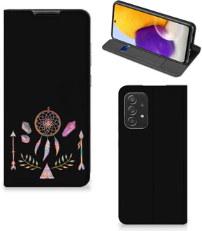 B2Ctelecom Book Style Case Samsung Galaxy A72 (5G/4G) Smartphone Hoesje Boho Dreamcatcher