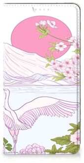 B2Ctelecom Book Style Case Samsung Galaxy S20 FE Smartphone Hoesje Bird Standing