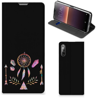 B2Ctelecom Book Style Case Sony Xperia L4 Smartphone Hoesje Boho Dreamcatcher