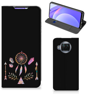 B2Ctelecom Book Style Case Xiaomi Mi 10T Lite Smartphone Hoesje Boho Dreamcatcher