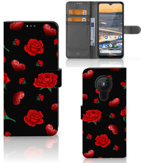 B2Ctelecom Book Wallet Case Nokia 5.3 Smartphone Hoesje Valentijnscadeau