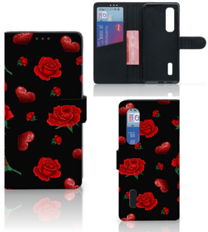 B2Ctelecom Book Wallet Case OPPO Find X2 Pro Smartphone Hoesje Valentijnscadeau