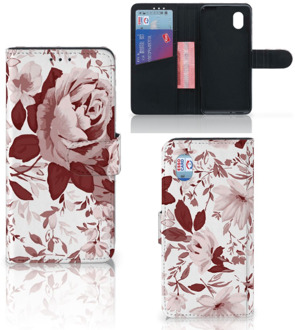 B2Ctelecom Bookcase Alcatel 1B (2020) GSM Hoesje Watercolor Flowers