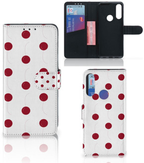 B2Ctelecom Bookcase Alcatel 1S 2020 Hoesje Cherries