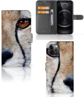 B2Ctelecom Bookcase Apple iPhone 12 Pro Max Hoesje Cheetah