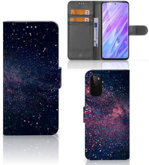 B2Ctelecom Bookcase Bookcover Samsung Galaxy S20 Hoesje Stars