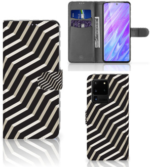 B2Ctelecom Bookcase Flip Case Samsung Galaxy S20 Ultra Hoesje Design Illusion